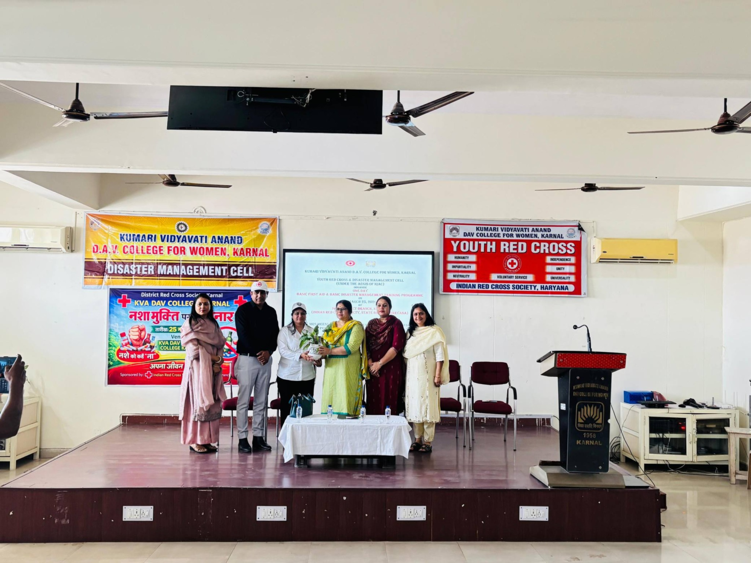 The Youth Red Cross and Disaster Management Cell organized a one-day ...